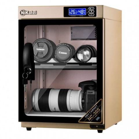 Tủ chống ẩm cao cấp Nikatei NC-30S Gold Plus 30 lít